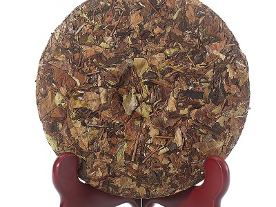 醉品叶界 吴月平大师代表作 寿眉饼 2013年 357g 礼盒白茶图2