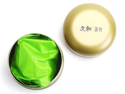 文新 信阳毛尖 2019年 绿茶 特级 悟道 80g 单罐图3