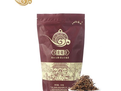 八桂凌云 广西红茶 金毫 高山云雾凌云白毫茶  150g  特级