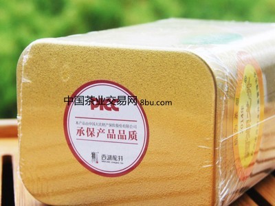 狮牌 西湖龙井 2019年明前茶 绿茶 特级 50g 金罐 单罐图3