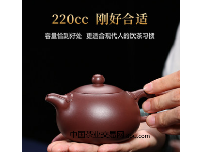 古悦堂宜兴名家紫砂壶 纯手工功夫茶壶茶具套装泡茶壶如意西施壶图2