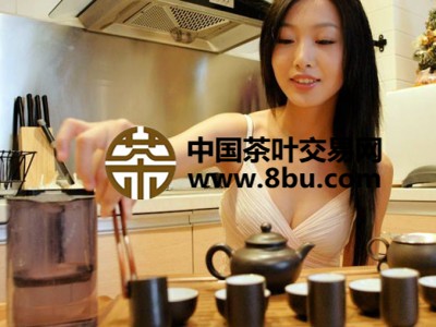 美女教您泡茶