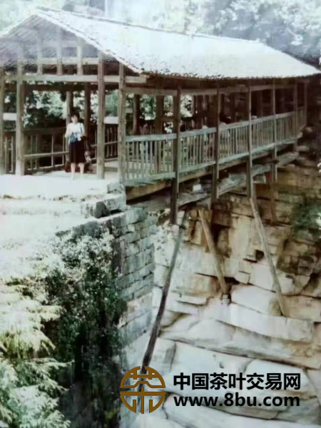 林子臣1890年捐建的五峰泗洋河裕安桥，摄于1990年