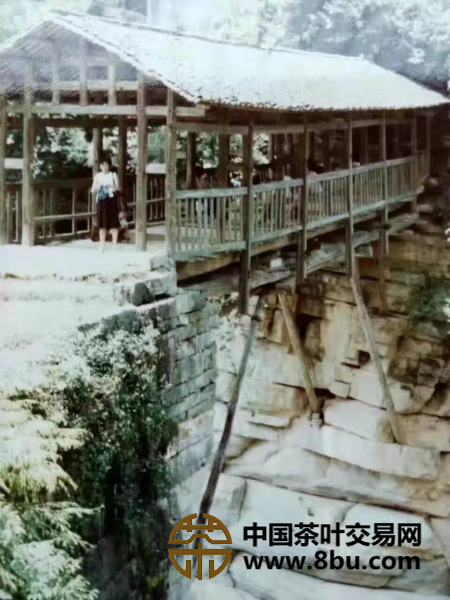 林子臣1890年捐建的五峰泗洋河裕安桥,摄于1990年